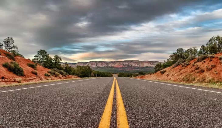 luxury road in up